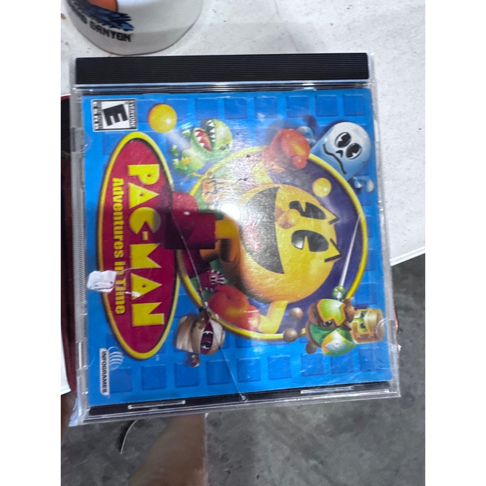 Pac-Man Adventures in Time PC Game 2000 Infogrames Retro Maze Jewel Case CD-ROM